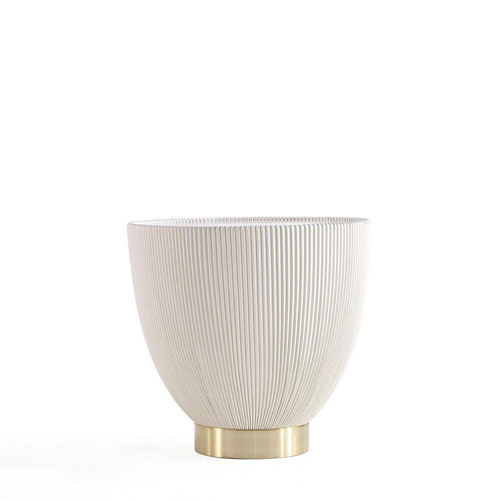 Manhattan Comfort 2pc Anderson Leatherette Upholstered Coffee Table and End Table Set Cream