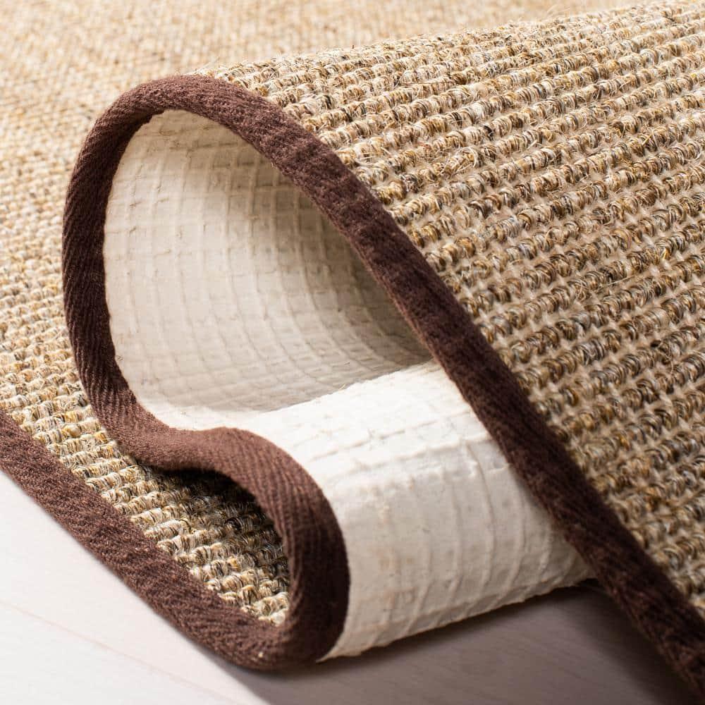 SAFAVIEH Martha Stewart Maximillian Solid Runner Rug, Light Brown, 2'3" x 10'
