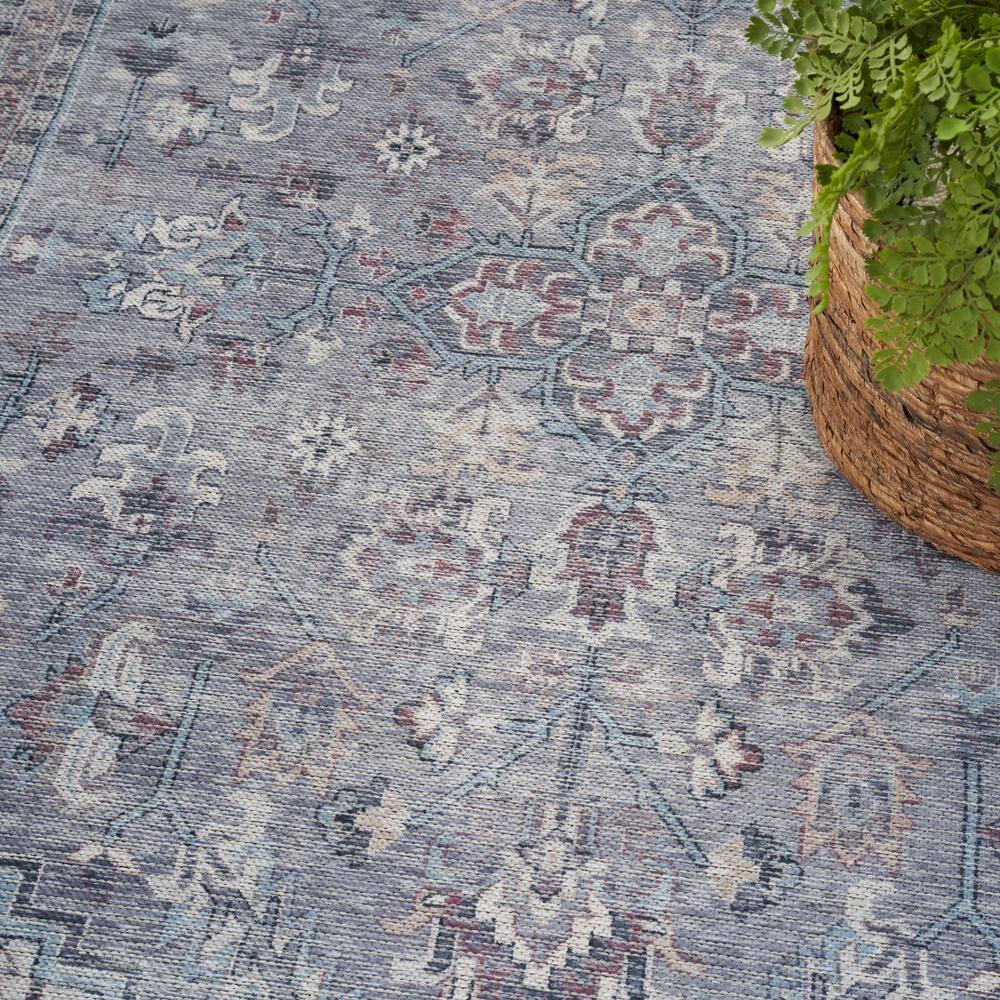 Machine Washable Oriental Gray Area Rug