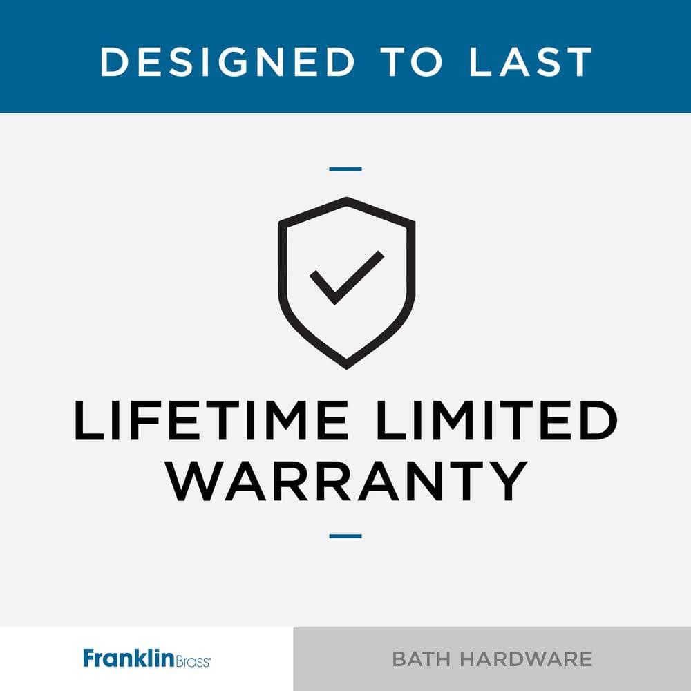 Franklin Brass 5 - Piece Bathroom Hardware Set WAK65-MB