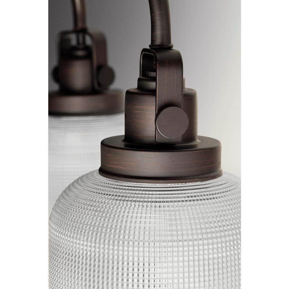 Rosser 2 Light Transparent Dimmable Vanity Light