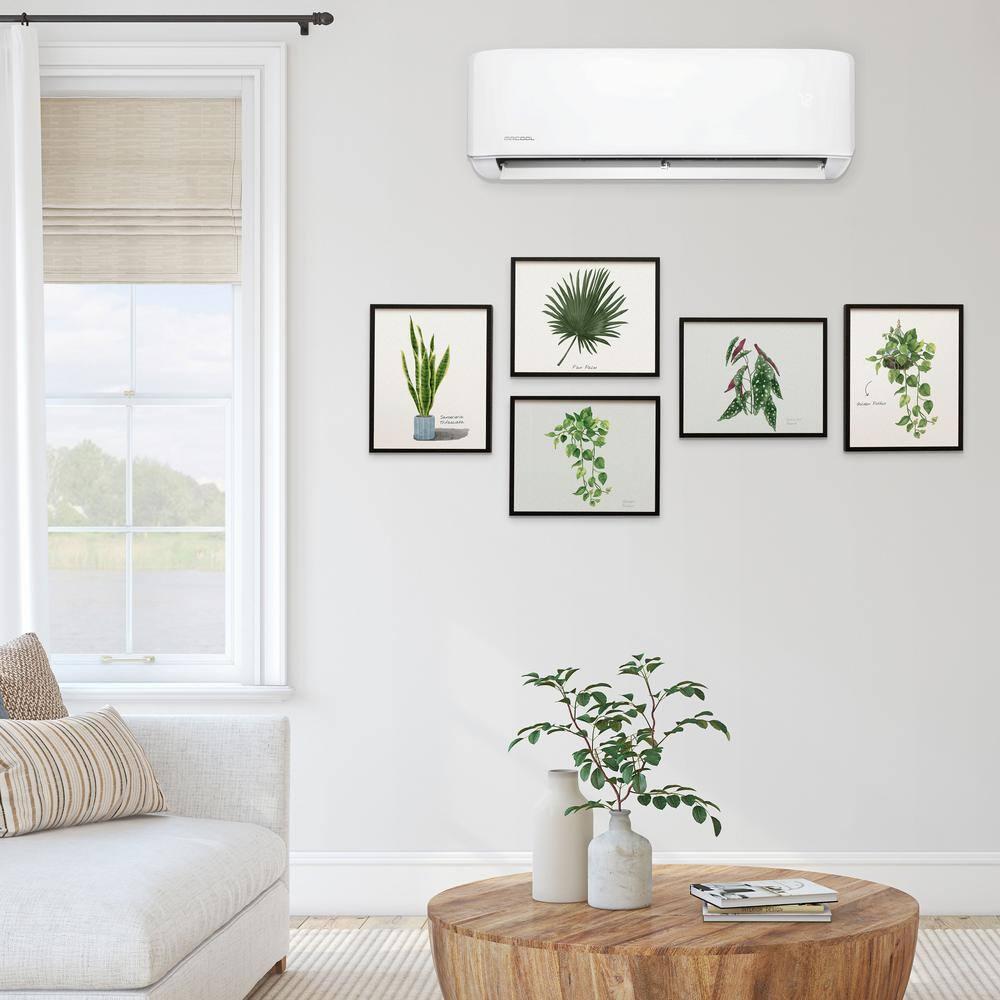 MrCool MRCOOL Advantage 12,000 BTU Ductless Inverter Wall Mount Heat Pump System, White