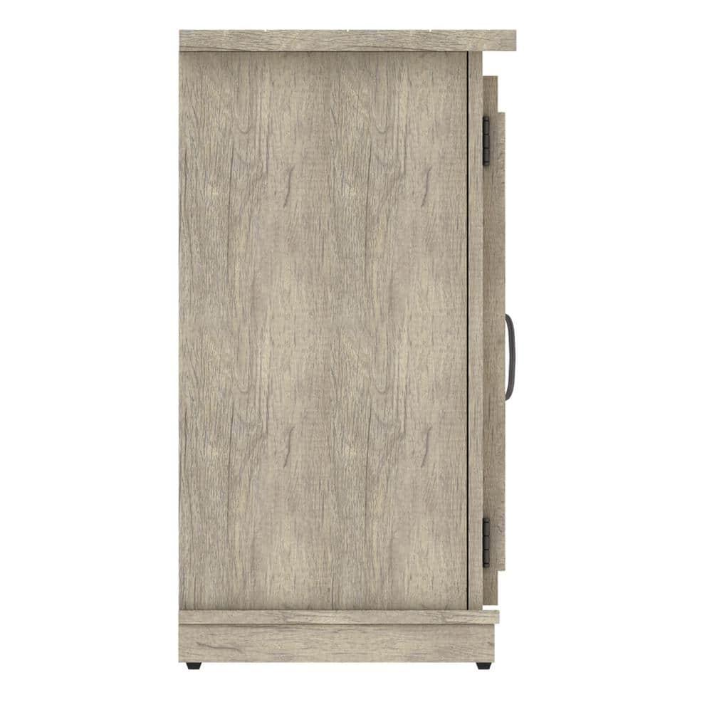 Cottonwood 55" TV Stands with Electric Fireplace, Ashland Pine