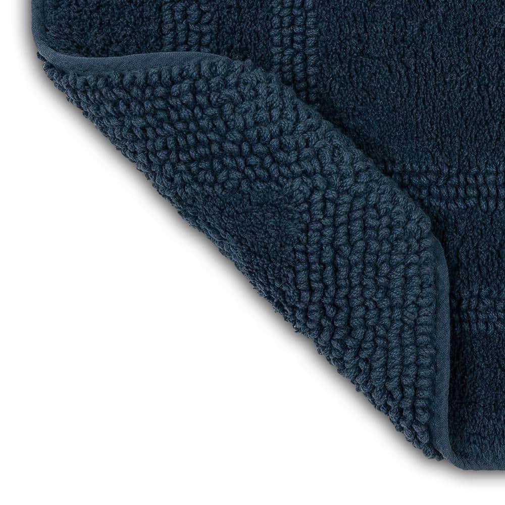 Mohawk Alfombra de Baño de Algodón Suave Absorbente de Secado Rápido Lavable a Máquina Alfombra de Baño, Crepúsculo, 21" x 34"