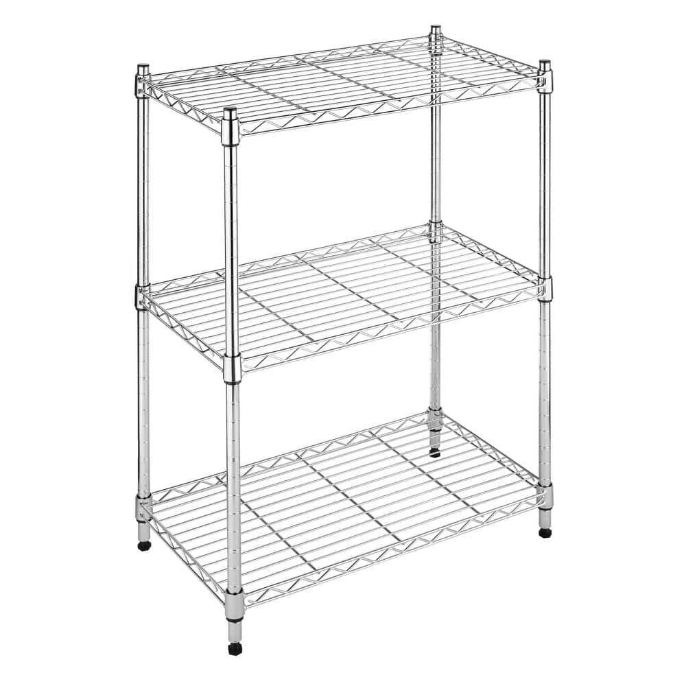 Whitmor SUPREME 3 TIER SHELVING-CHROME