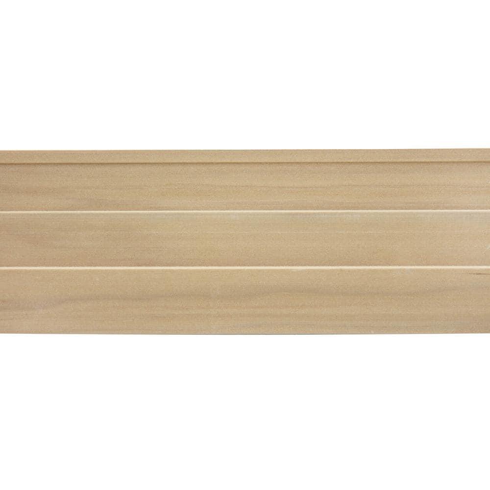 Ornamental Mouldings .6875 In. D X 3.5 In. W X 92 In. L Unfinished Poplar Duncan Sawtooth Casing Moulding
