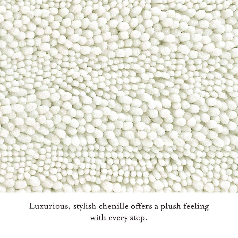 Laura Ashley Laura Ashley Astor Chenille Non-Slip Bath Mat