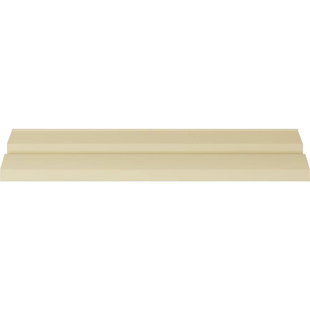 Ekena Millwork 6 1/4"H x 4 3/4"P x 7 7/8"F x 94 1/2"L Alexa Smooth Crown Moulding