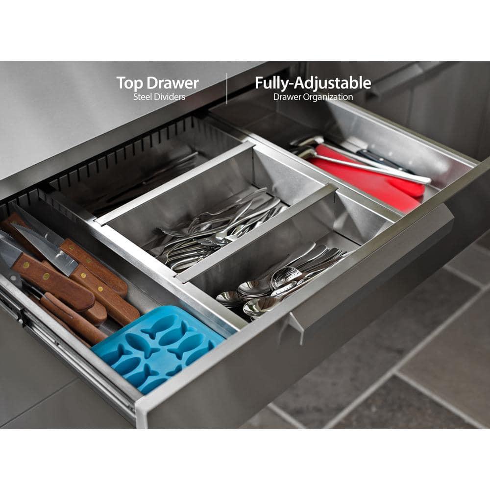 Outdoor Kitchen Classic 32In 3-Drawer Cabinet