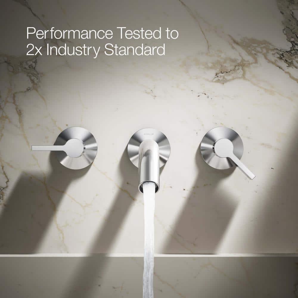 Components Wall-Mount Bathroom Sink Faucet Trim