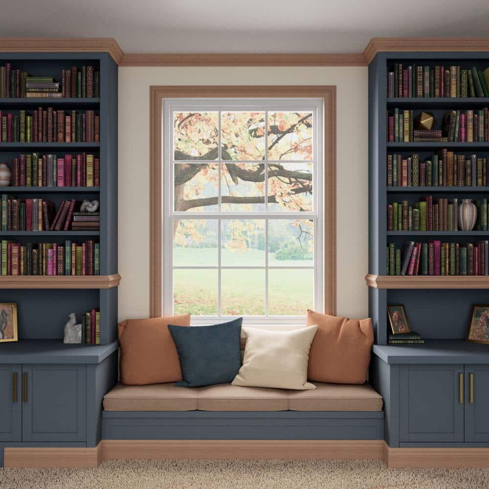 WM518 0.56 in. D x 5.25 in. W x 96 in. L Wood Cherry Baseboard Moulding