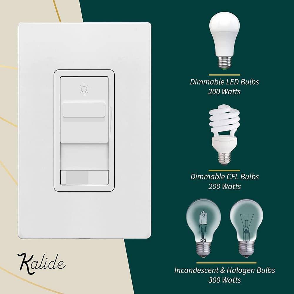 15 Tamper Resistant 3-Way Push Button Light Switch