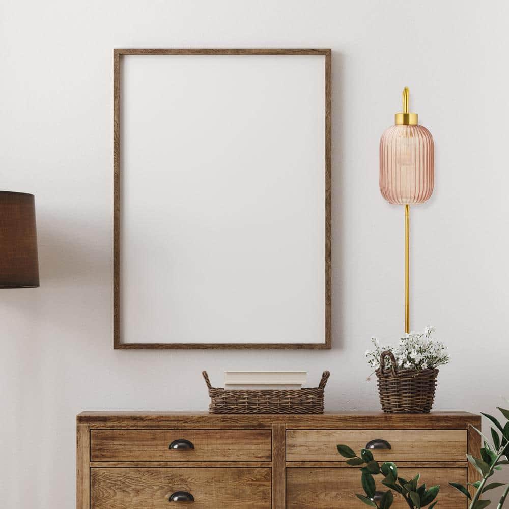 Joss & Main Gracieleigh Iron Plug-in Armed Sconce