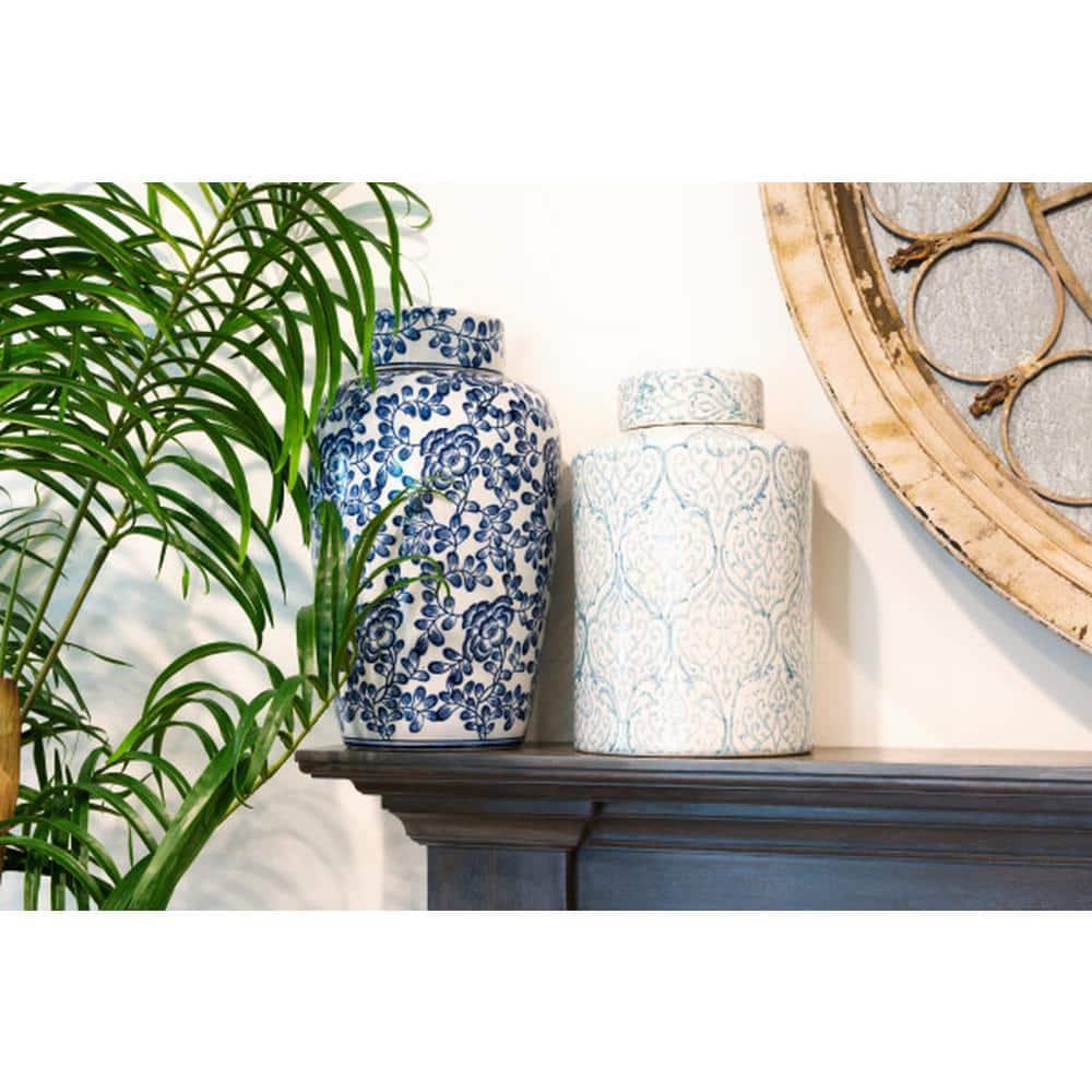 Ophelia & Co. Decorative Tall Ceramic Ginger Jar with Lid