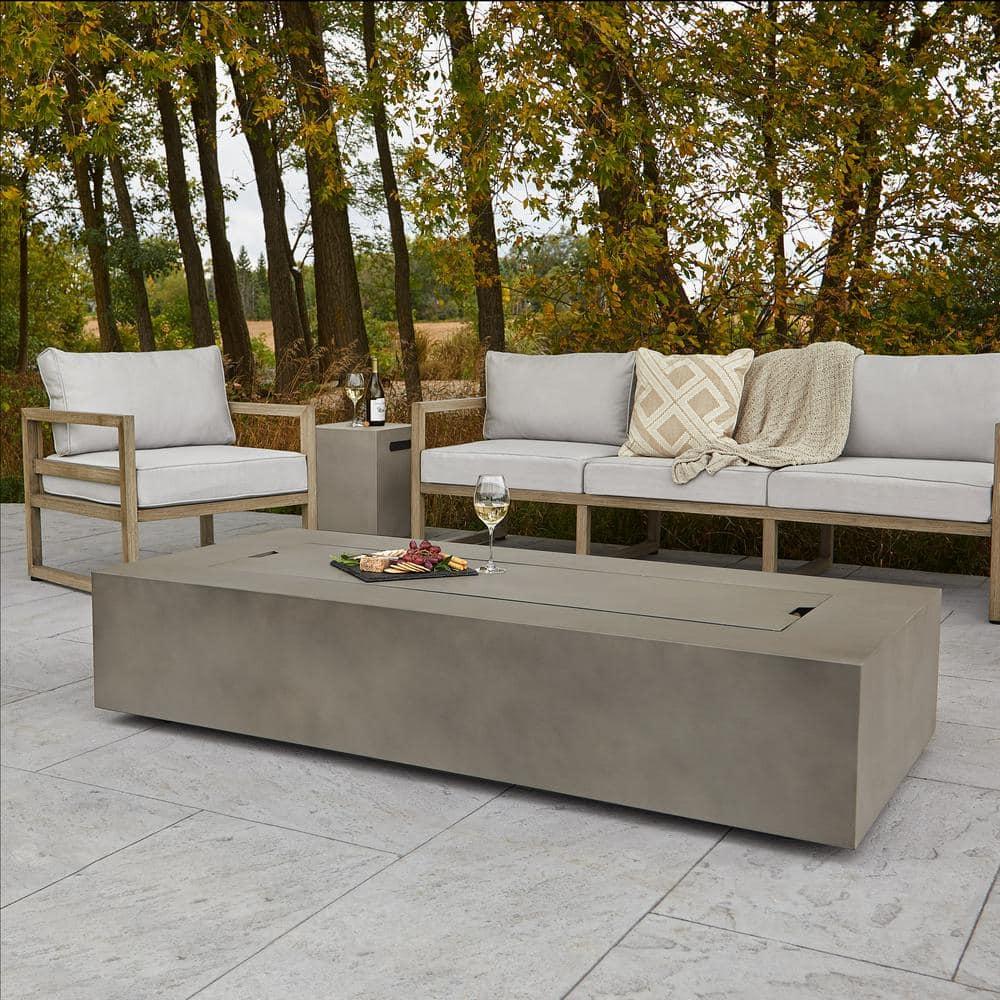 Real Flame AEGEAN Propane / Natural Gas Outdoor Fire Pit Table