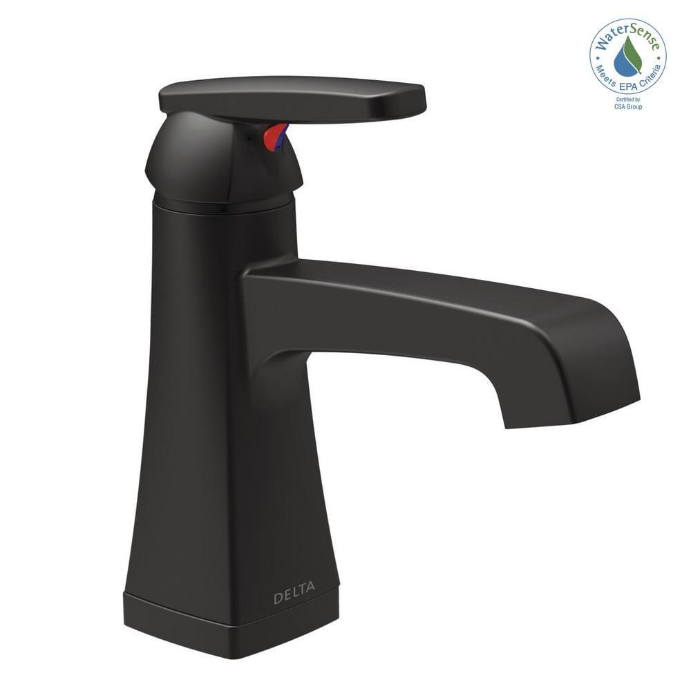Ashlyn Single Hole Bathroom Faucet with Drain Assembly, Single Handle Bathroom Sink Faucet