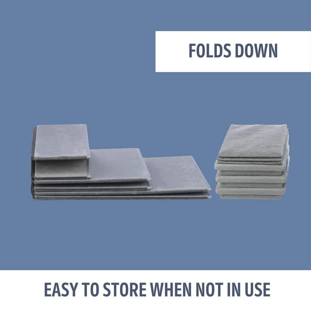 TRIXIE Pawsome Ascent Foldable 3-Step Pet Stairs with Storage, Collapsible, Storage Compartments for Toys