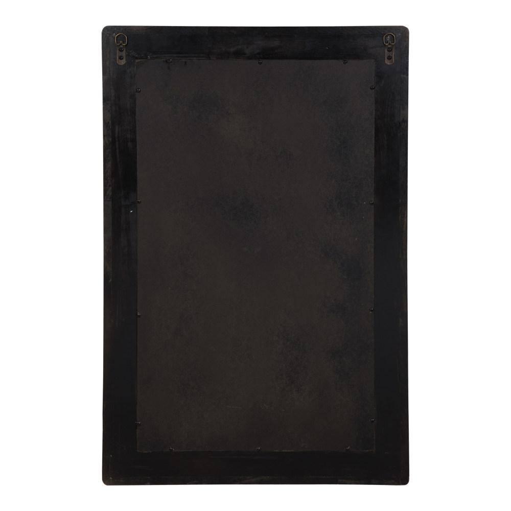 24" x 36" Basking Decorative Wall Mirror with Shelf Brown - Kate & Laurel All Things Decor: Rustic Chic, No Assembly Required