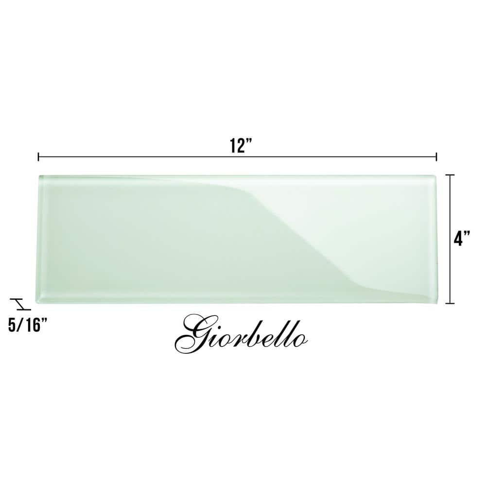 Glass Subway 4" x 12" Wall Tile