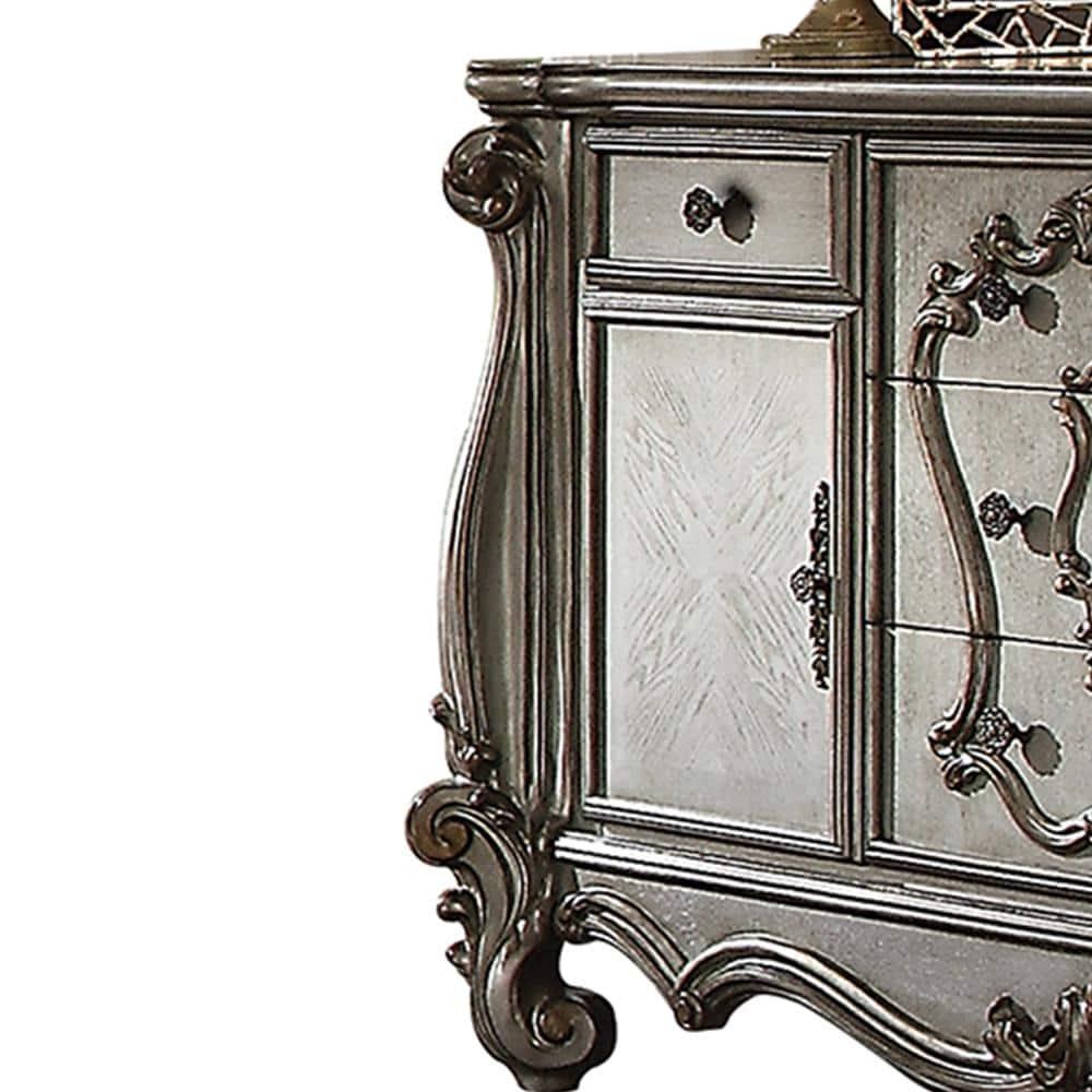 Bersally Solid Wood 70'' W 5 - Drawer Dresser