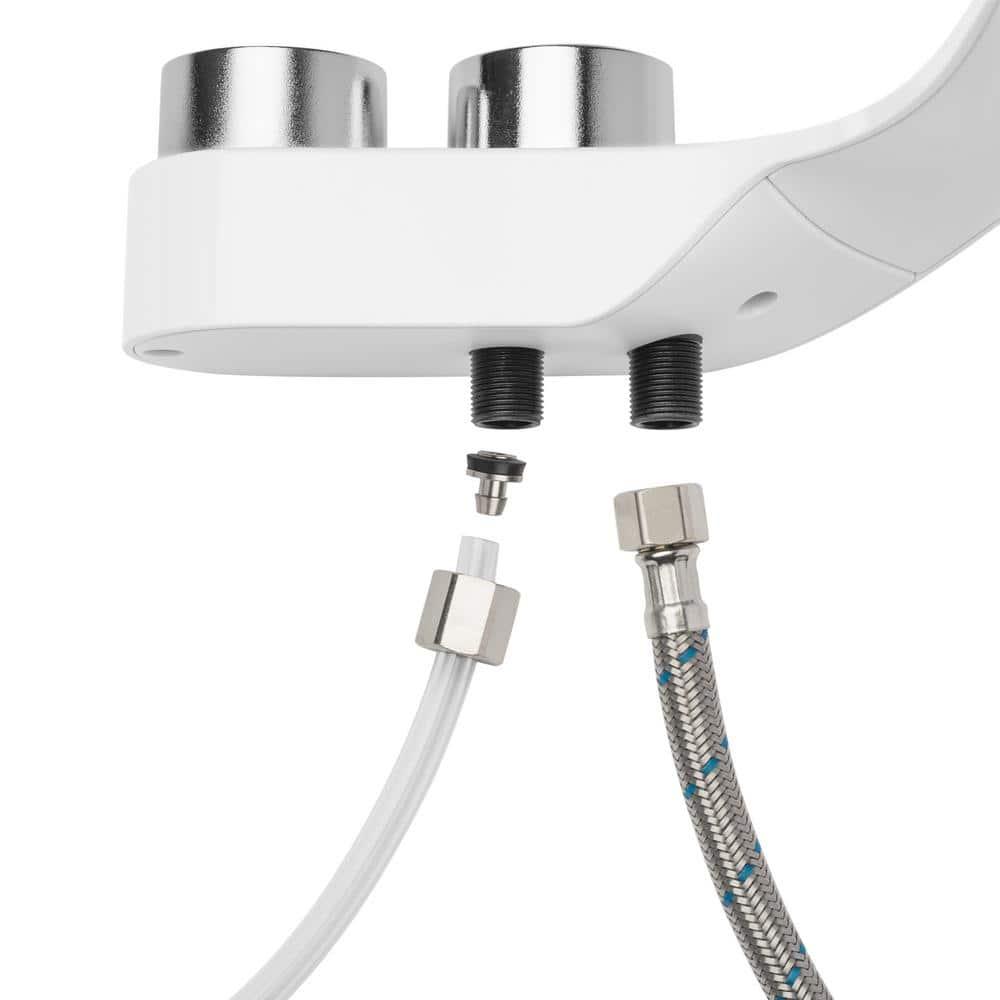 Brondell FSR-25 FSR-25 Freshspa Comfort+ Bidet Attachment, Dual Temp, Dual Nozzles