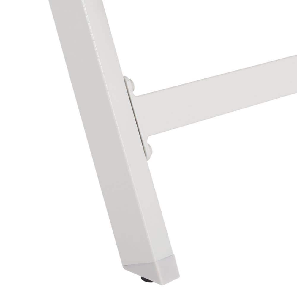 Fionne Sunlounger - Outdoor - PAT9038 - White/Beige -Safavieh