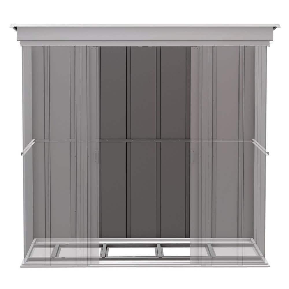 Arrow Grey Floor Frame Kit for Arrow Classic Sheds 5x4, 6x4, 6x5 ft. and Arrow Select Sheds 6x4 and 6x5 ft.