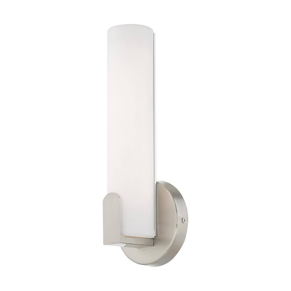 Livex Lighting Lund - Light Sconce ,  Brushed Nickel