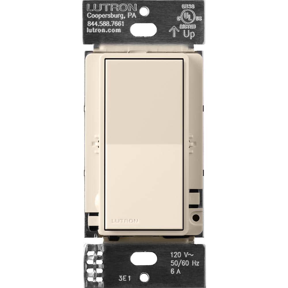 Light Almond Smart Rocker Accessory Switch for LED Dimmers