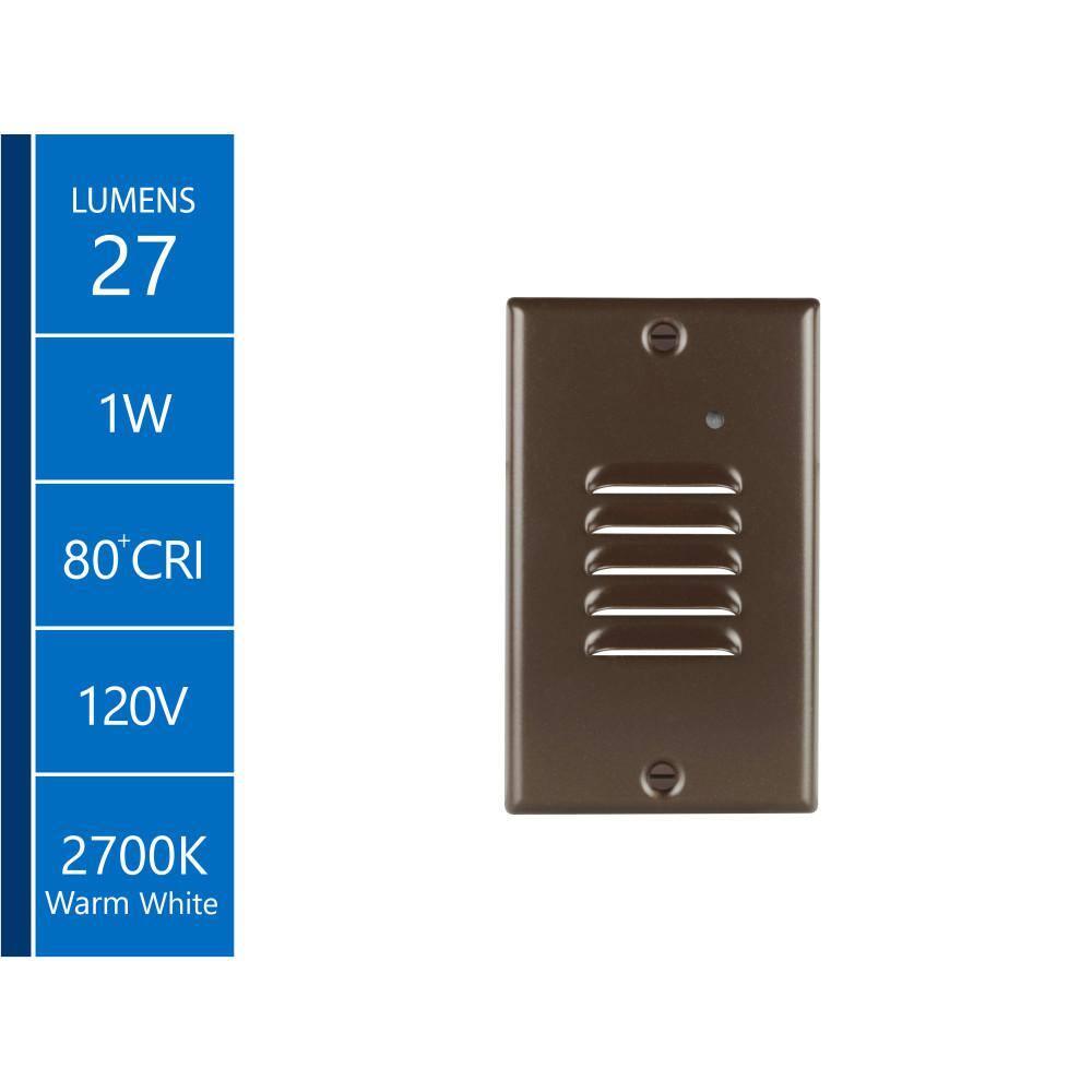 NICOR Lighting Integrated LED Step Light