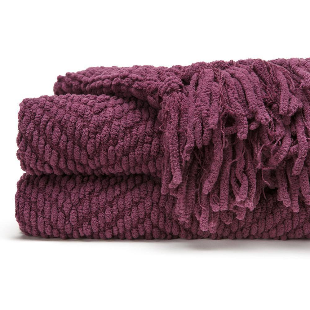 Chanasya Textured Knitted Throw