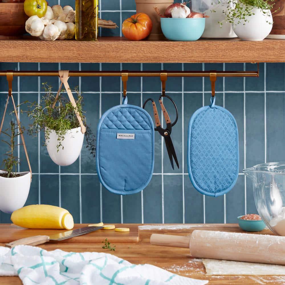 KitchenAid® KitchenAid Asteroid Solid Diamond Potholder (Set of 2)