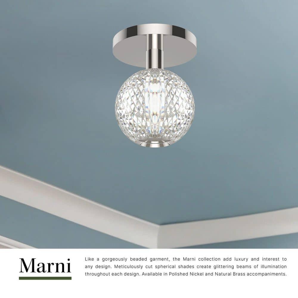 Alora Lighting Marni Acrylic LED Flush Mount