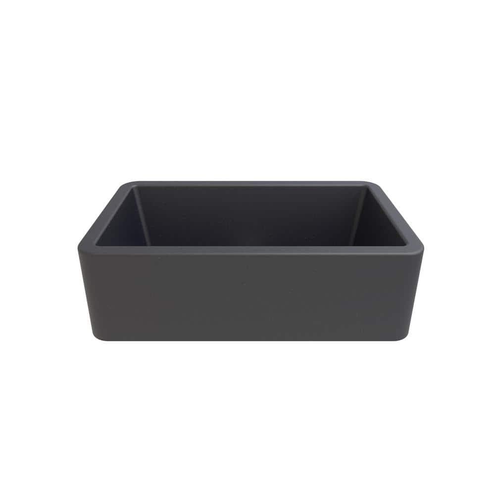 LaToscana LA3319T 33" L x 19" W Apron Quartz Kitchen Sink