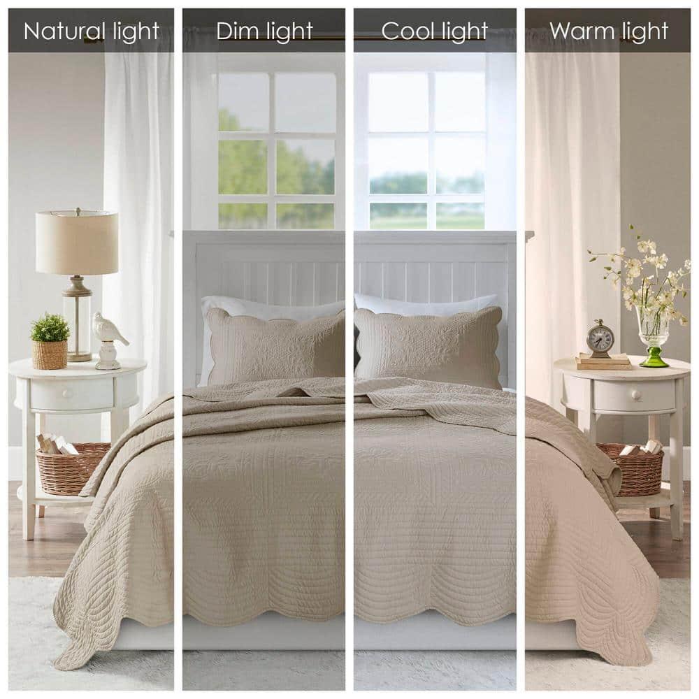 Madison Park Tuscany Scalloped Edge Quilt Set