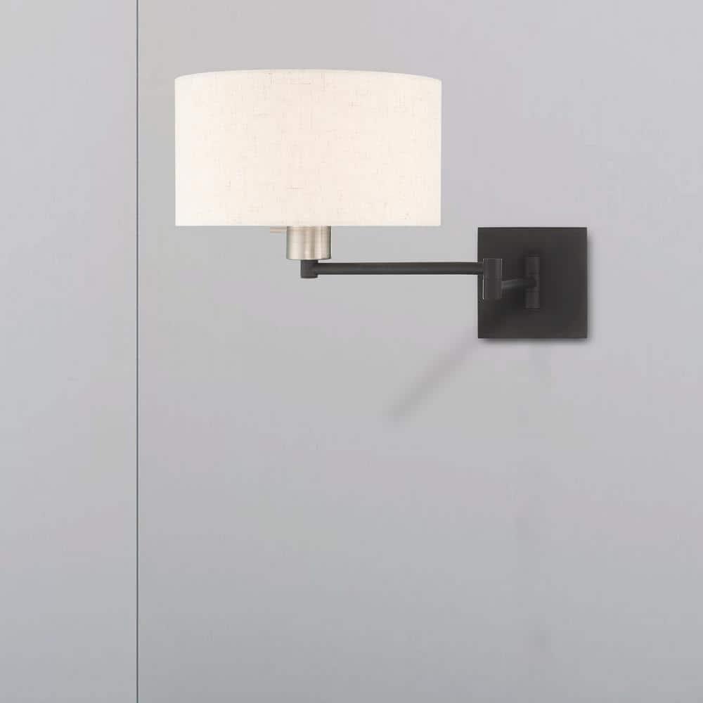 Livex Lighting 1 - Light Wall Light in  Black