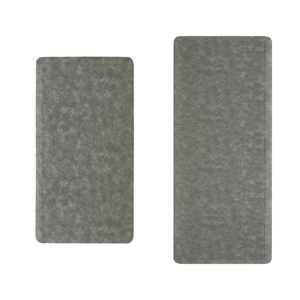 Chef Gear Embossed Soothing Comfort Anti-Fatigue Mat Set