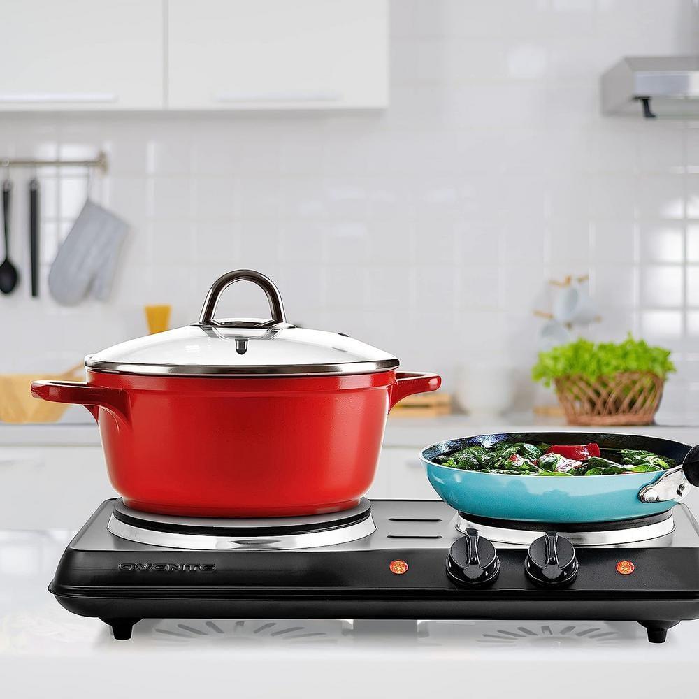 Ovente OVENTE Electric Double Cast Iron Burner