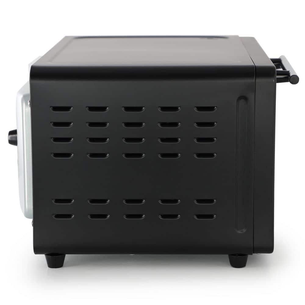 MegaChef 9L Electric Counter Top Toaster Oven in Black