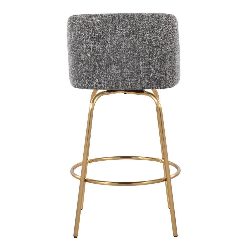 LumiSource Toriano Swivel 26" Counter Stool | Wayfair