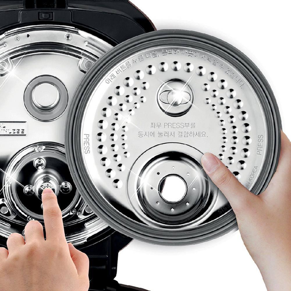 CUCKOO 10-Cup Induction Heating Pressure Rice Cooker and Warmer Bronze: 14 Settings, Automatic Keep Warm, Dishwasher-Safe Parts