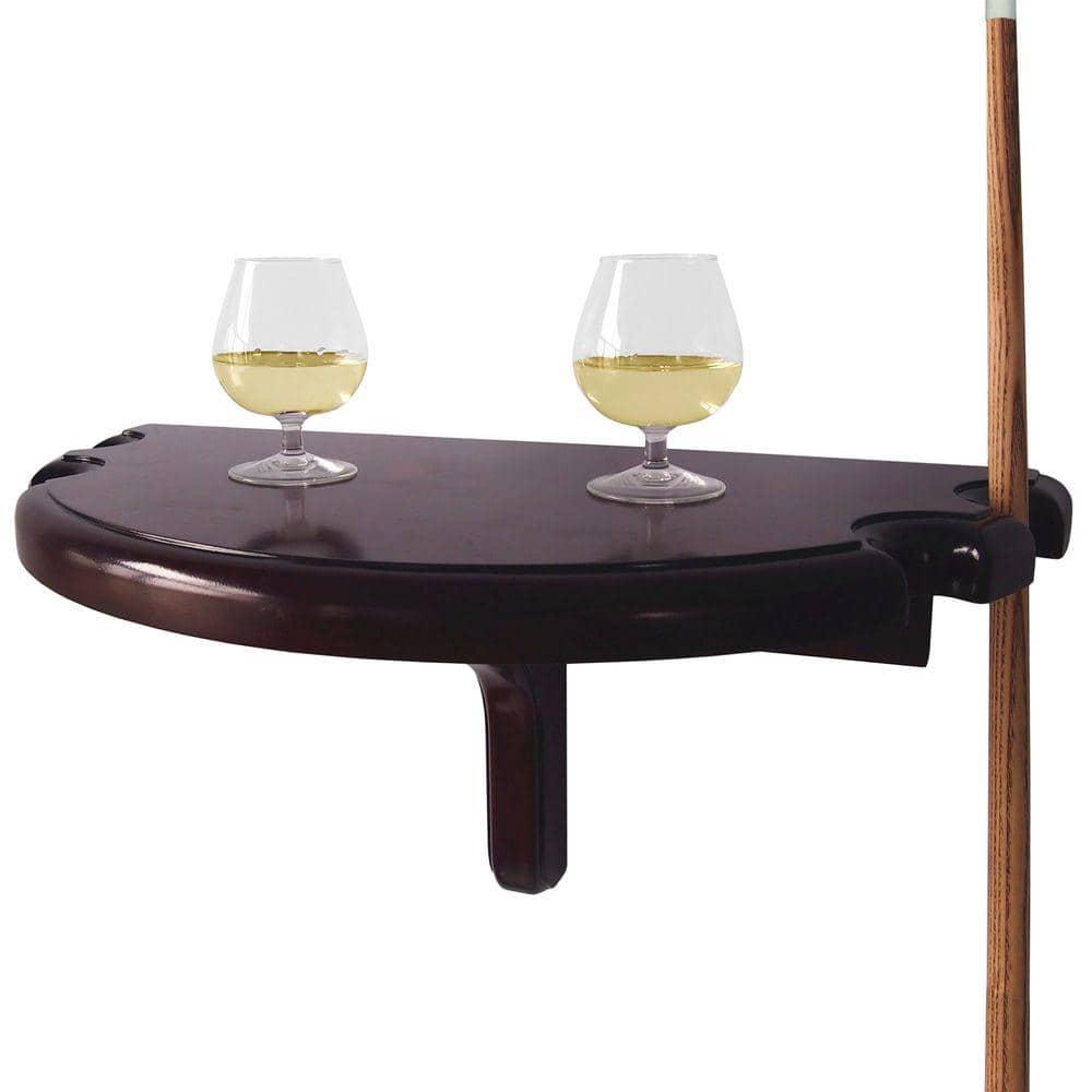 Hathaway Games Premium Half Moon Pool Cue Wall Shelf