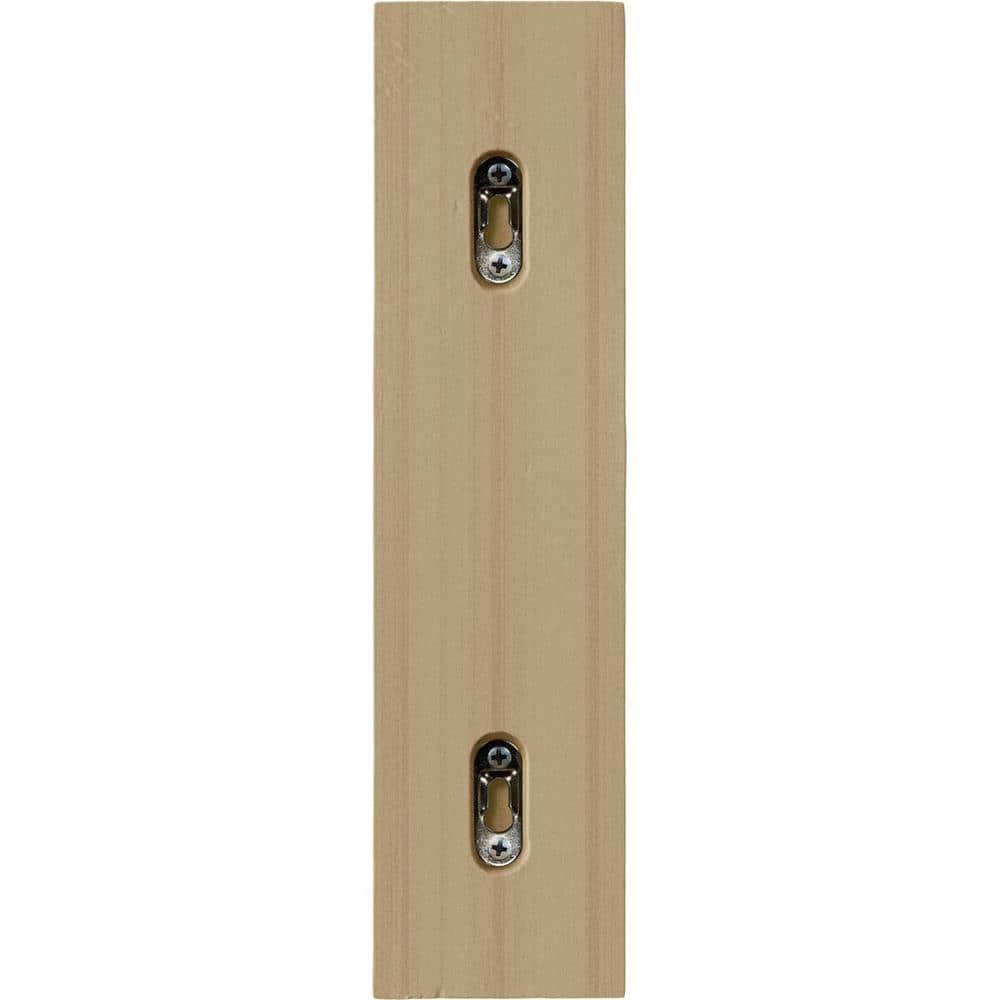 Ekena Millwork 3"W x 7 1/2"D x 12"H Extra Large Lawson Wood Corbel, Rubberwood