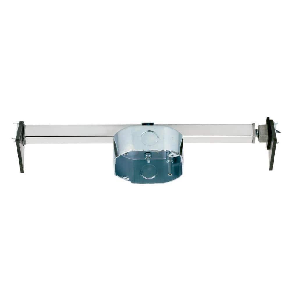 Westinghouse Lighting 0110000 Saf-T-Brace for Ceiling Fans, 3 Teeth, Twist and Lock,Silver