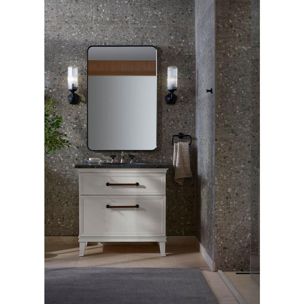KOHLER Essential Rectangular Wall Mirror, Bathroom / Vanity Mirror with Frame