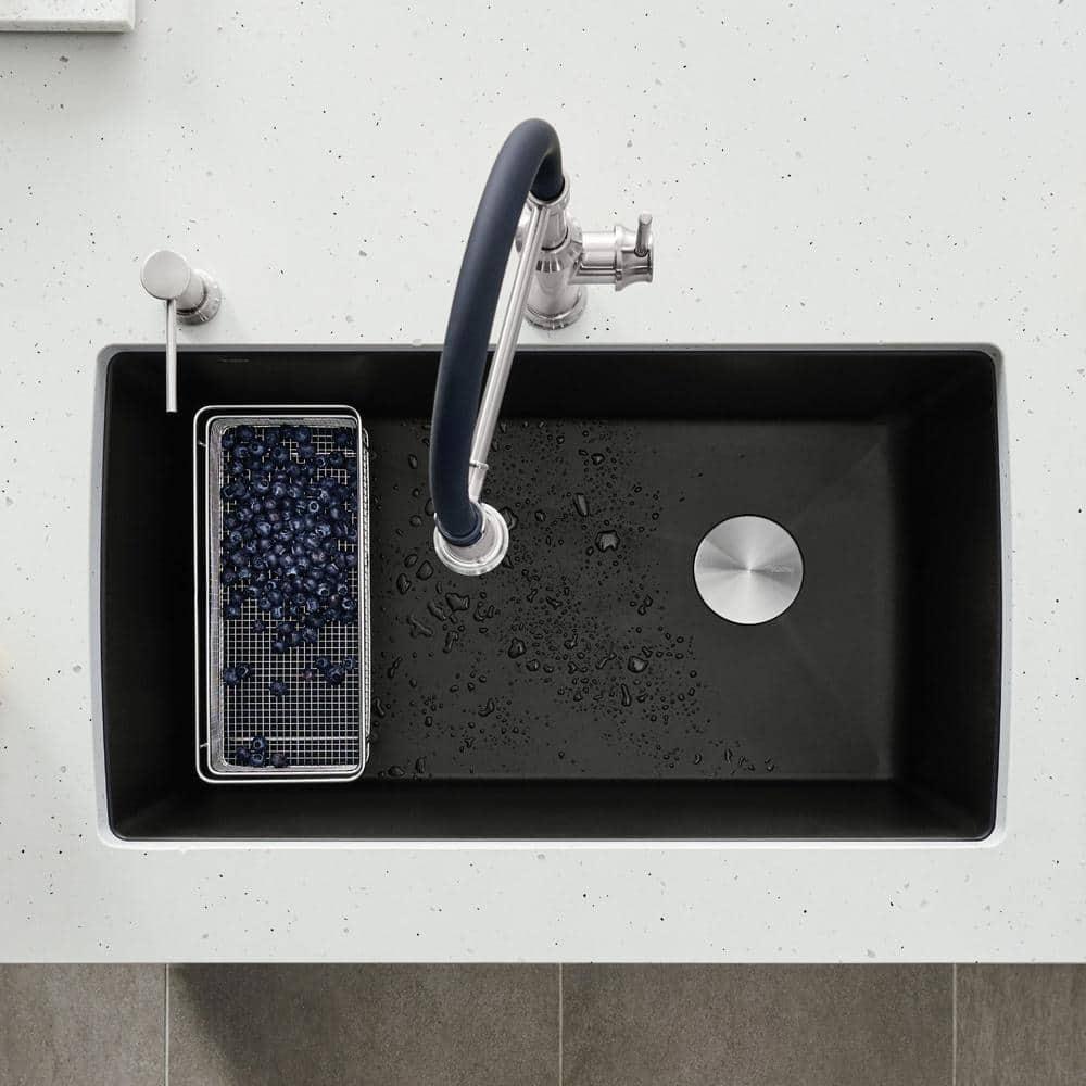Diamond SILGRANIT 33" Super Single Undermount Kitchen Sink