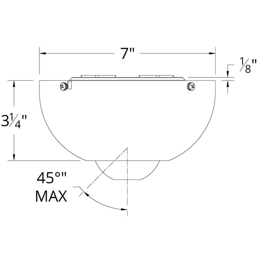 Modern Forms Ceiling Fan Sloped Adapter