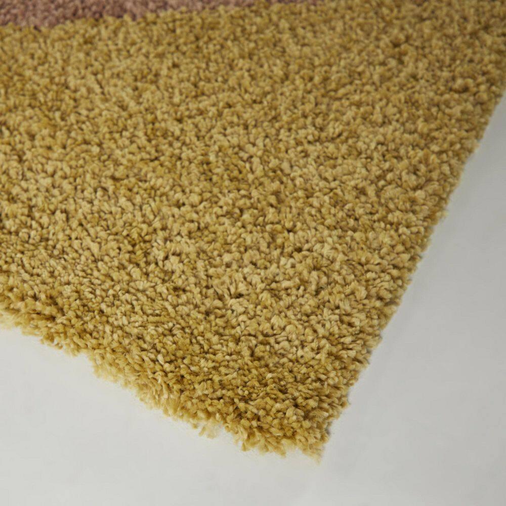 4'4"x6' Merril Mid-Century Modern Geometric Rug Pink - Balta Rugs: Indoor Shag, Fade & Stain-Resistant, OEKO-TEX Certified