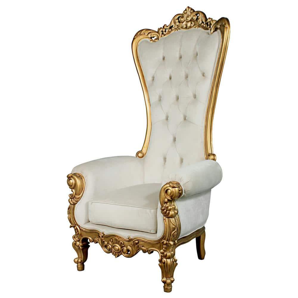 Design Toscano Contessa Baroque Wingback Chair