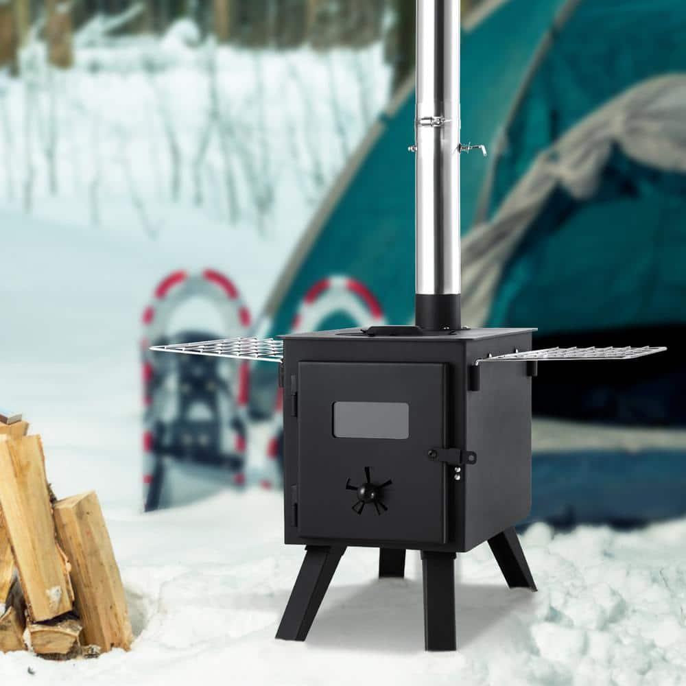 VEVOR Wood Push and turn Steel Outdoor burner